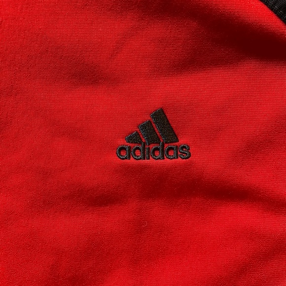 Adidas Red and Black Firebird Jacket - Picture 9 of 11